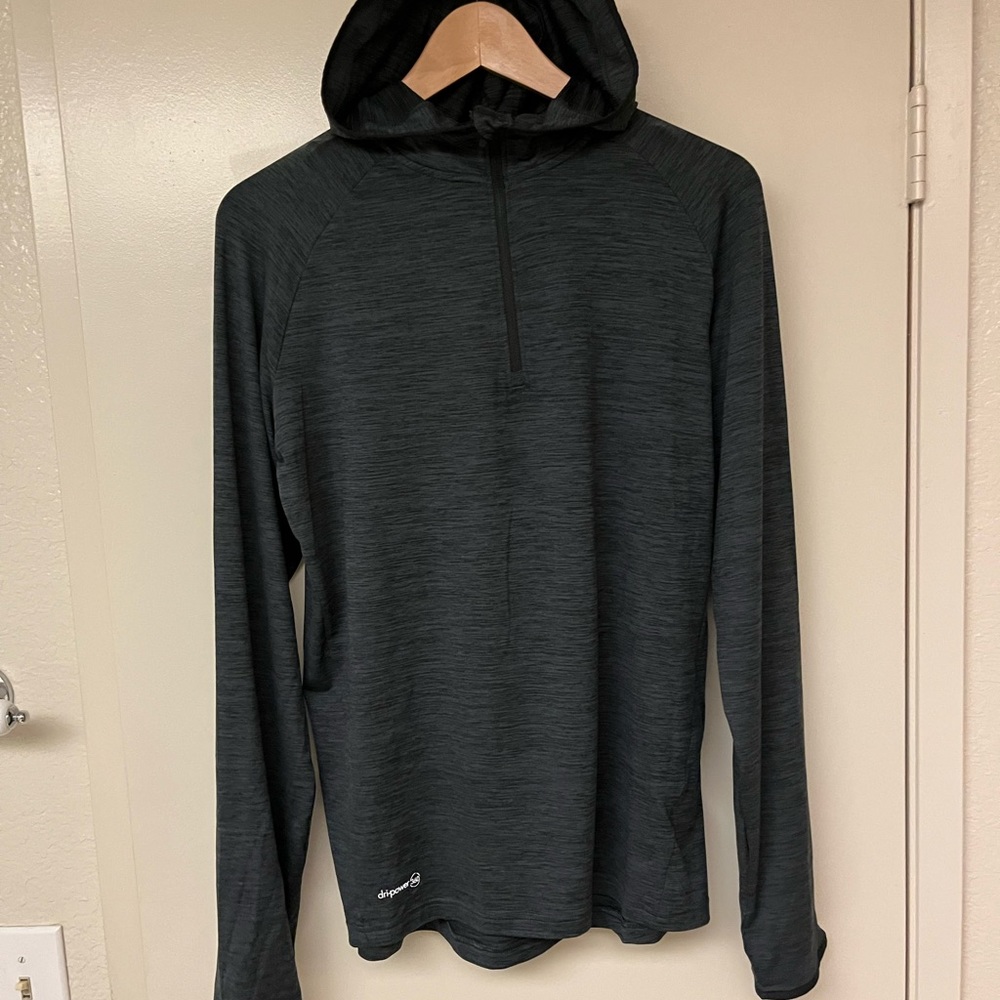 Dry fit training hoodie shirt